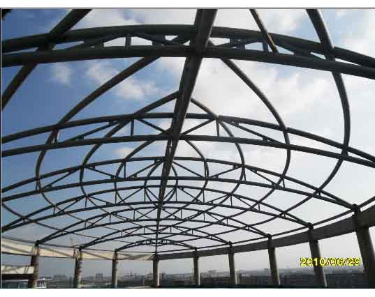 嘉定中煤朔州宾馆管桁架工程